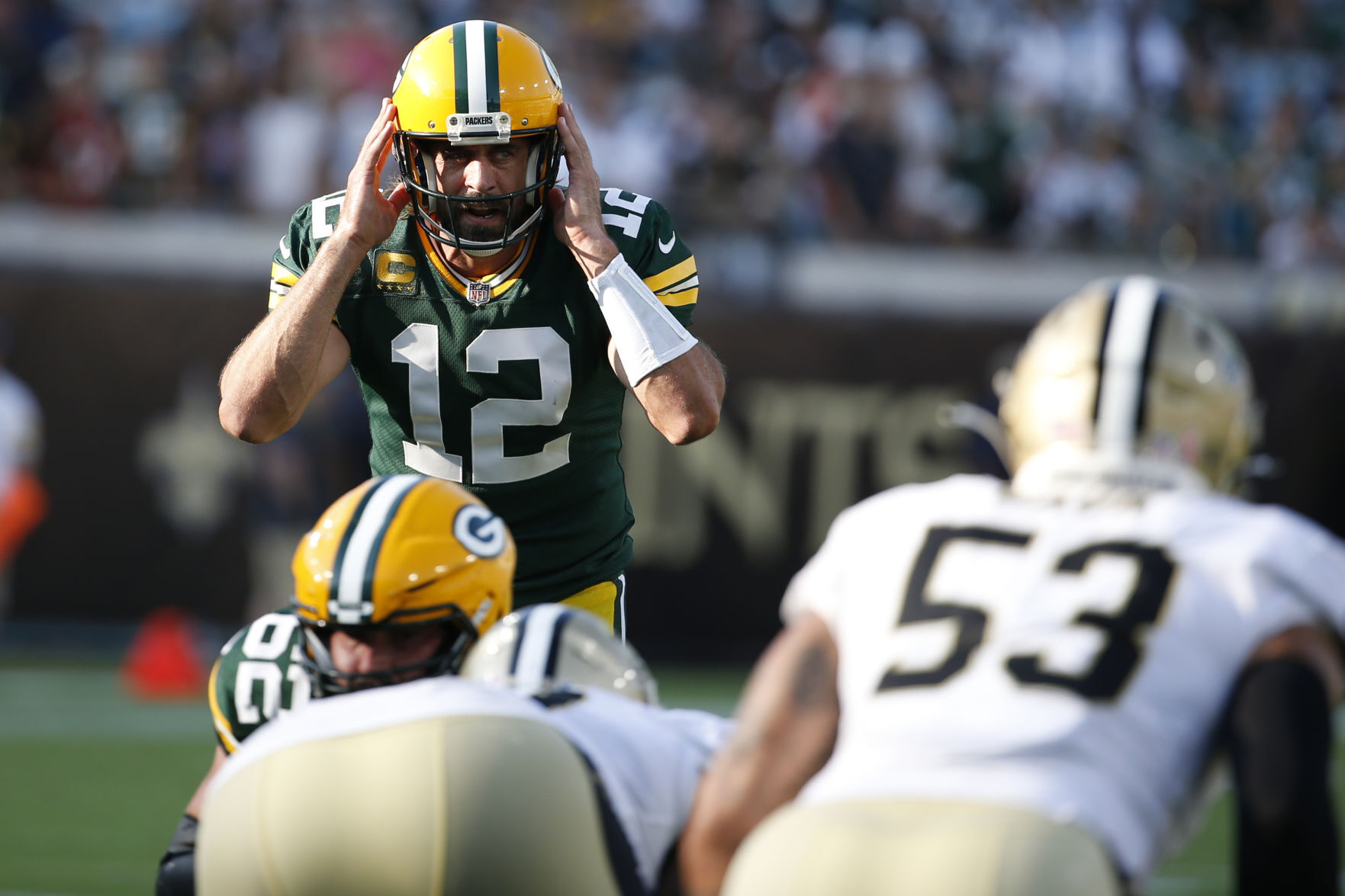 Packers Saints Football